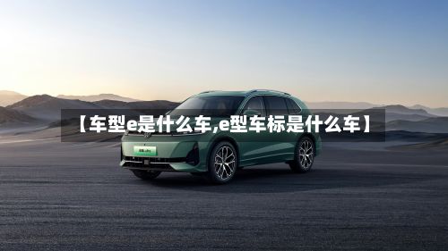 【车型e是什么车,e型车标是什么车】-第3张图片